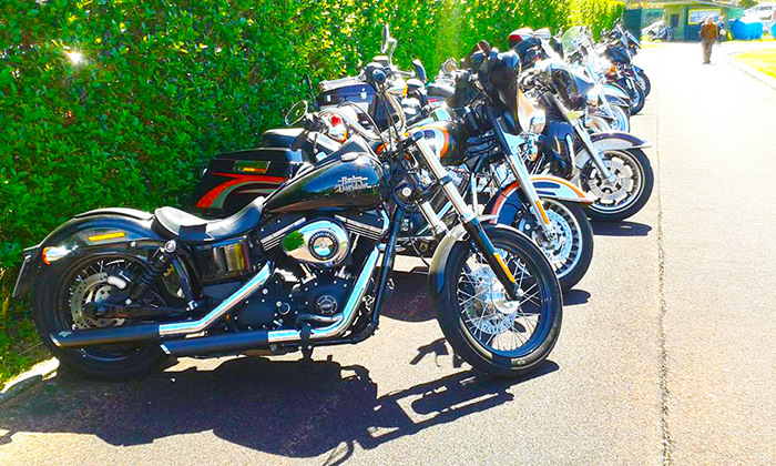 Harley Davidson e moto Custom a Meina per l'Only Custom Day