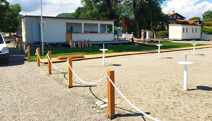 Lesa: apre l'Erno Beach con 60 ombrelloni, ristorante e bar