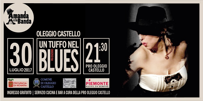 Amanda e La Banda si “tuffa” nel blues a Oleggio Castello