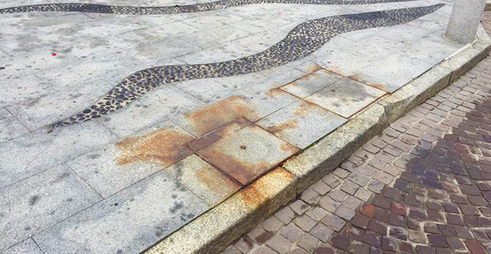 Meina, "Piazza Carabelli: abbandono ed incuria". Borroni attacca 