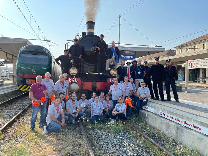 Il museo ferroviario valsesiano sul treno storico Novara-Stresa-Arona