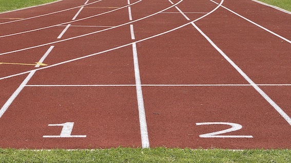 pista atletica foto