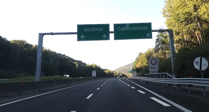 A26: chiusura notturna tra Arona e Baveno nei due sensi 