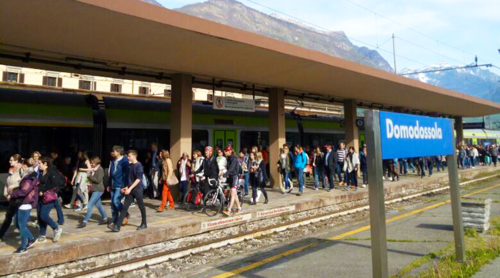 Chiusa la linea ferroviaria Domodossola- Milano per i danni del maltempo