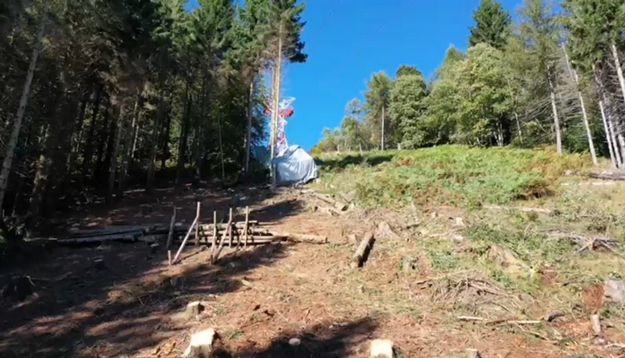 Rimossi gli alberi sul Mottarone. Da lunedì il recupero della cabina precipitata