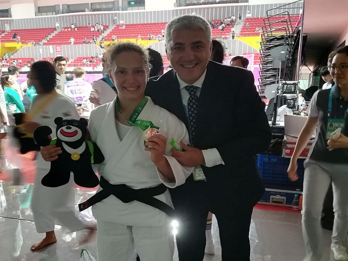 Castelletto Ticino: Giulia Pierucci bronzo nel judo alle Universiadi