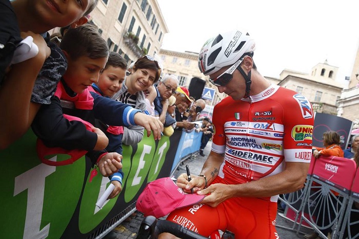 Androni sempre protagonista al Giro: Frapporti in fuga, settimo Belletti