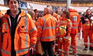 Ambulanza vergante Giaime