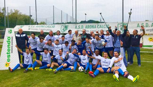 Arona Calcio campione