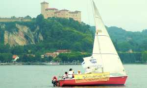 Goletta Laghi rocca Arona