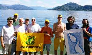 Gryuppo legambiente pulizia lago