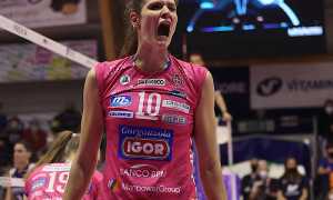 Igor esulta rete maglia rosa