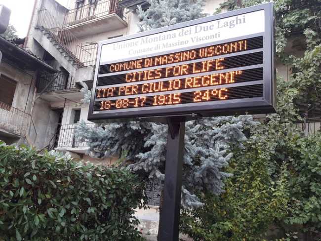 Massino Visconti pannello