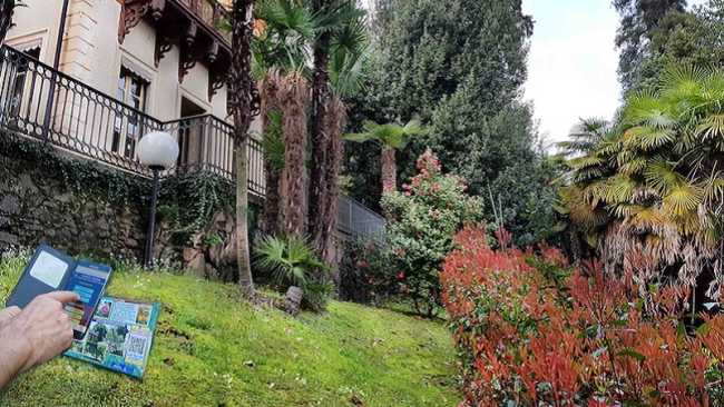 Parco interattivo smartphone Museo Meina