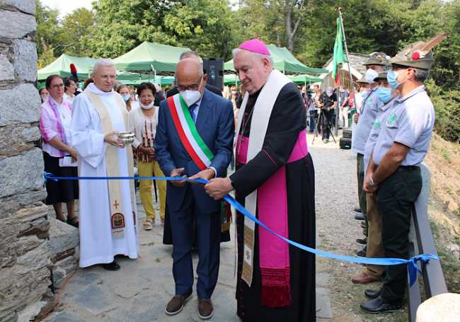 San salvatore inaugurazione