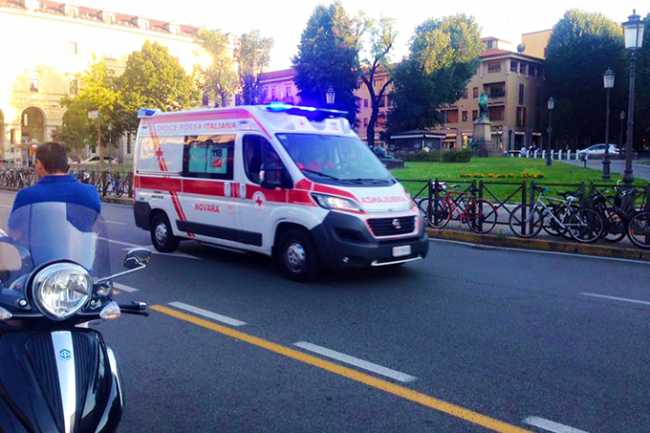 ambulanza novara