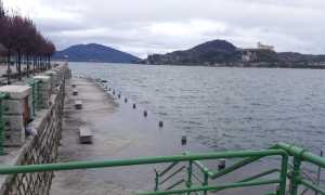 arona lago alto pioggia