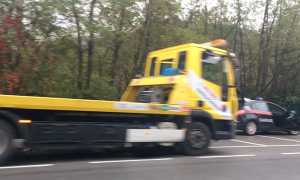 carro attrezzi autostrada giorno