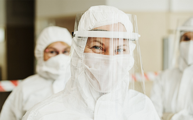 covid infermiere maschere