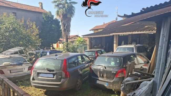 divignano auto abbandonate