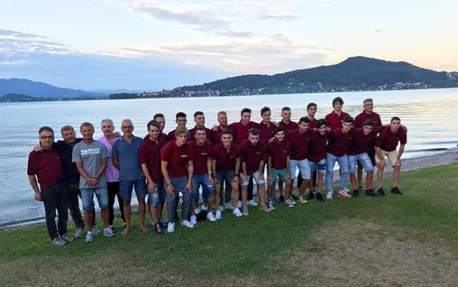 dormelletto calcio presentazione lago