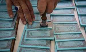 elezioni schede timbro