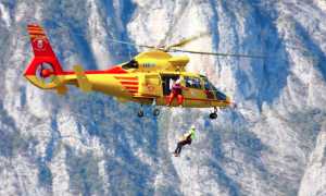 elicottero 118 recupero neve 1