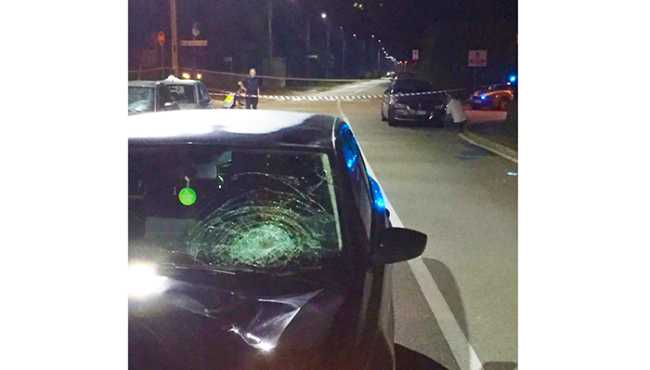 incidente arona ago 17 vetro