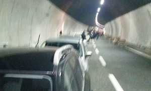 incidente galleria autostrada