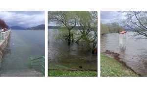 lago alto passeggiata e lido