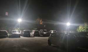 lesa luci parcheggio