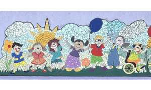 mosaico arona donne in arte