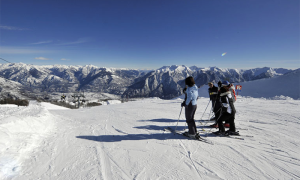 neveazzurra domobianca sci neve panorama montagne