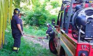 vigili fuoco jeep canna