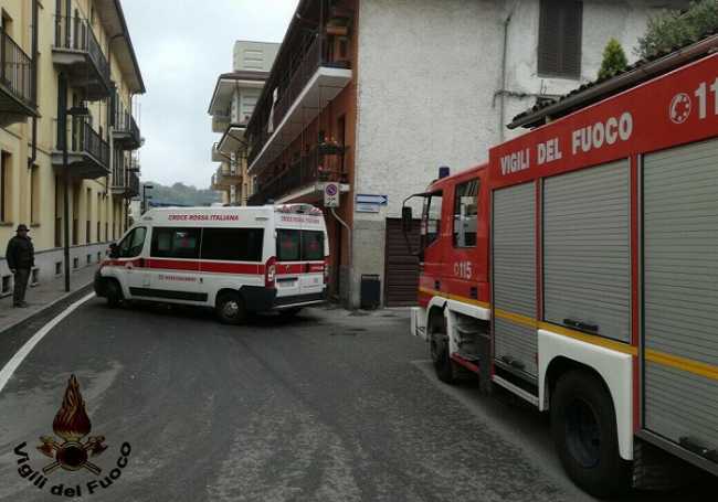 vigilidelfuoco con 118