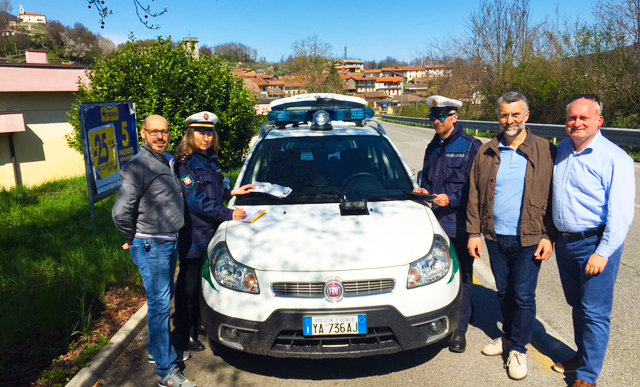 invorio polizia locale telecamera
