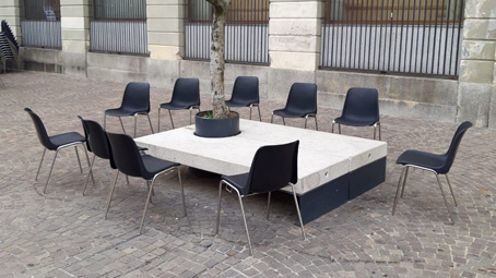 piazza sedie dehor