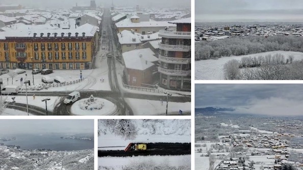 video alto vergante vergano neve