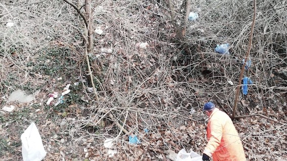 borgo ticino pulizia volontari