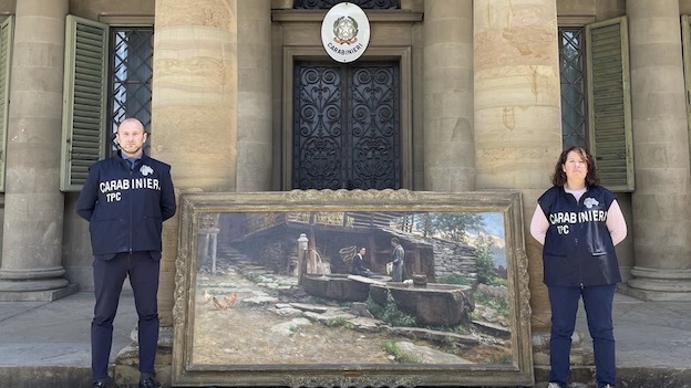 quadro rubato restituito arona